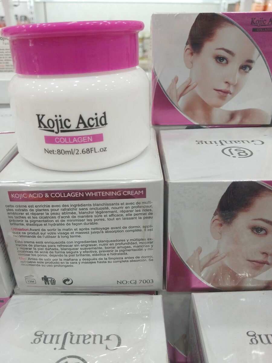 Crème Kojic Acid Collagen