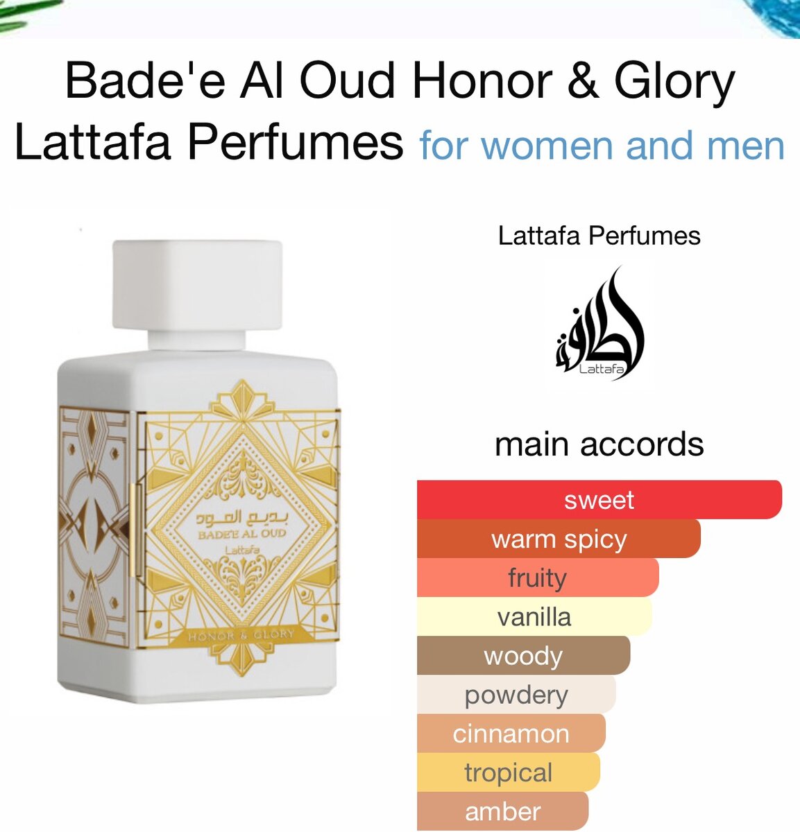 Unisex perfumes ( Lataffa )Oud for Glory , Amethysts ,honour