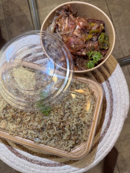 Riz au vermicelles &Poulet