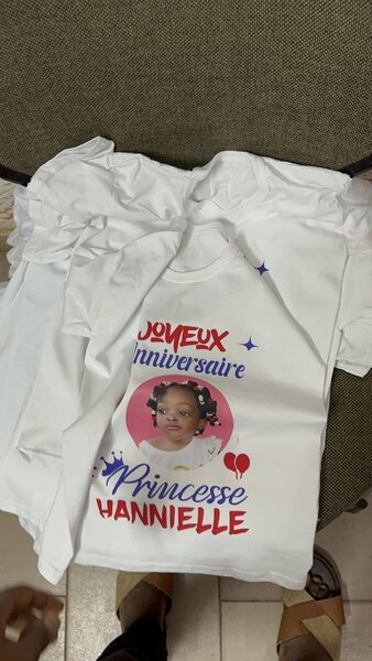 T-shirt Anniversaire Enfant