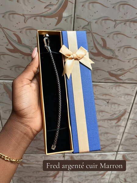Bracelet Fred en cuir