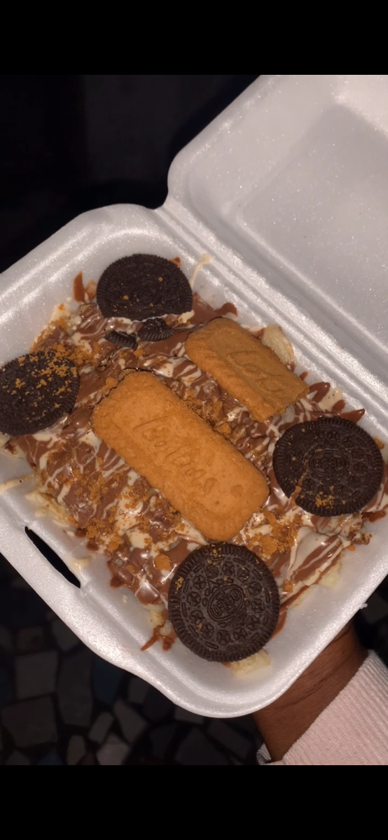 Fettucine au Nutella+biscuits