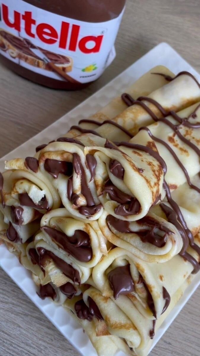 Crêpes Nutella