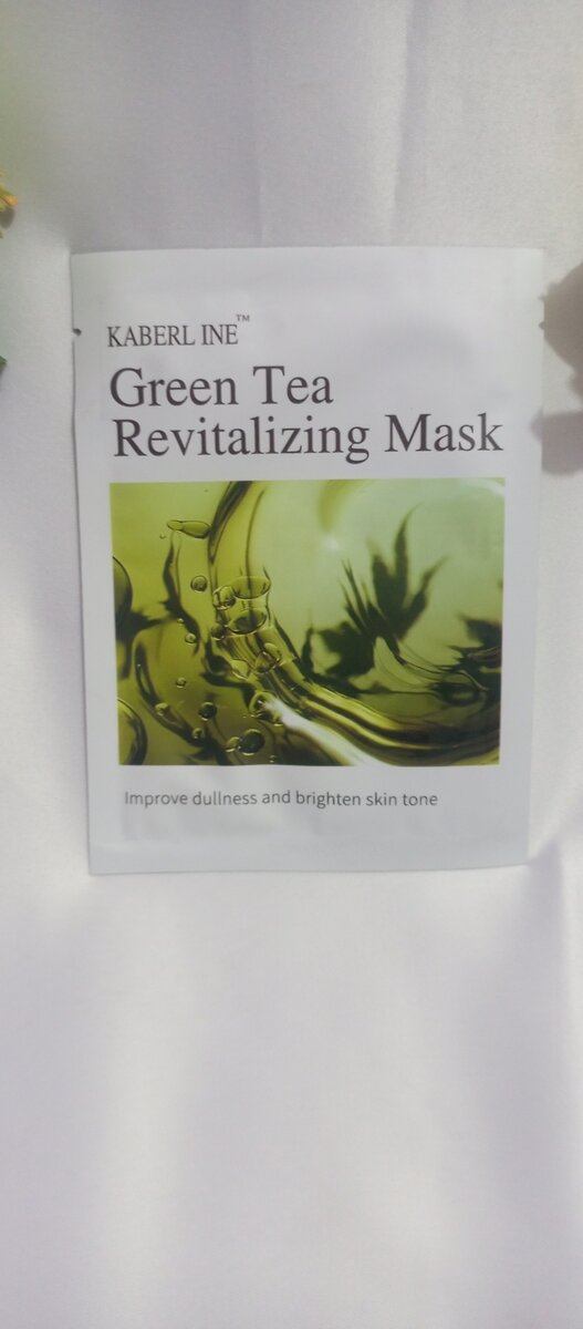 Green tea revitalizing mask