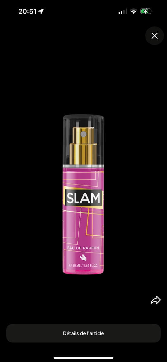 Eau de Parfum SLAM 50ml