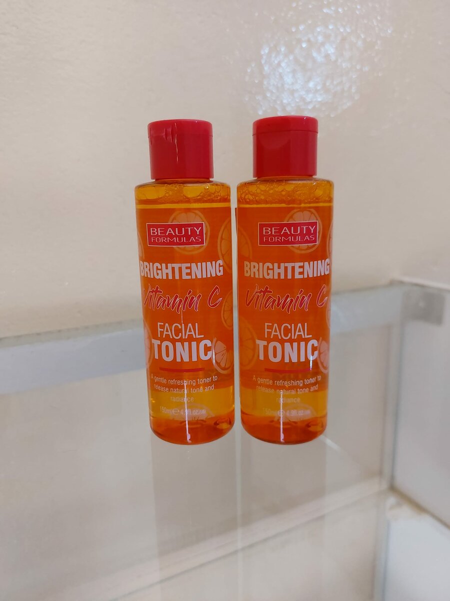 Beauty formula brightening vitamin C facial toner