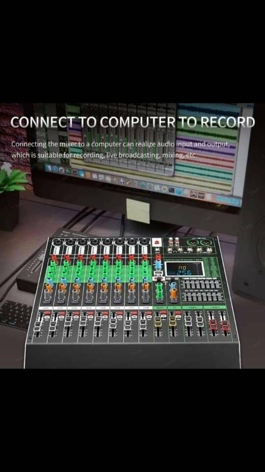 Professional Audio Mixer Chann