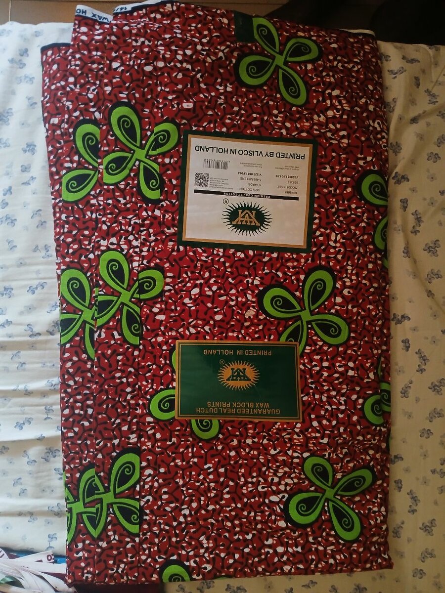 Tissu Wax Hollandais Vivid