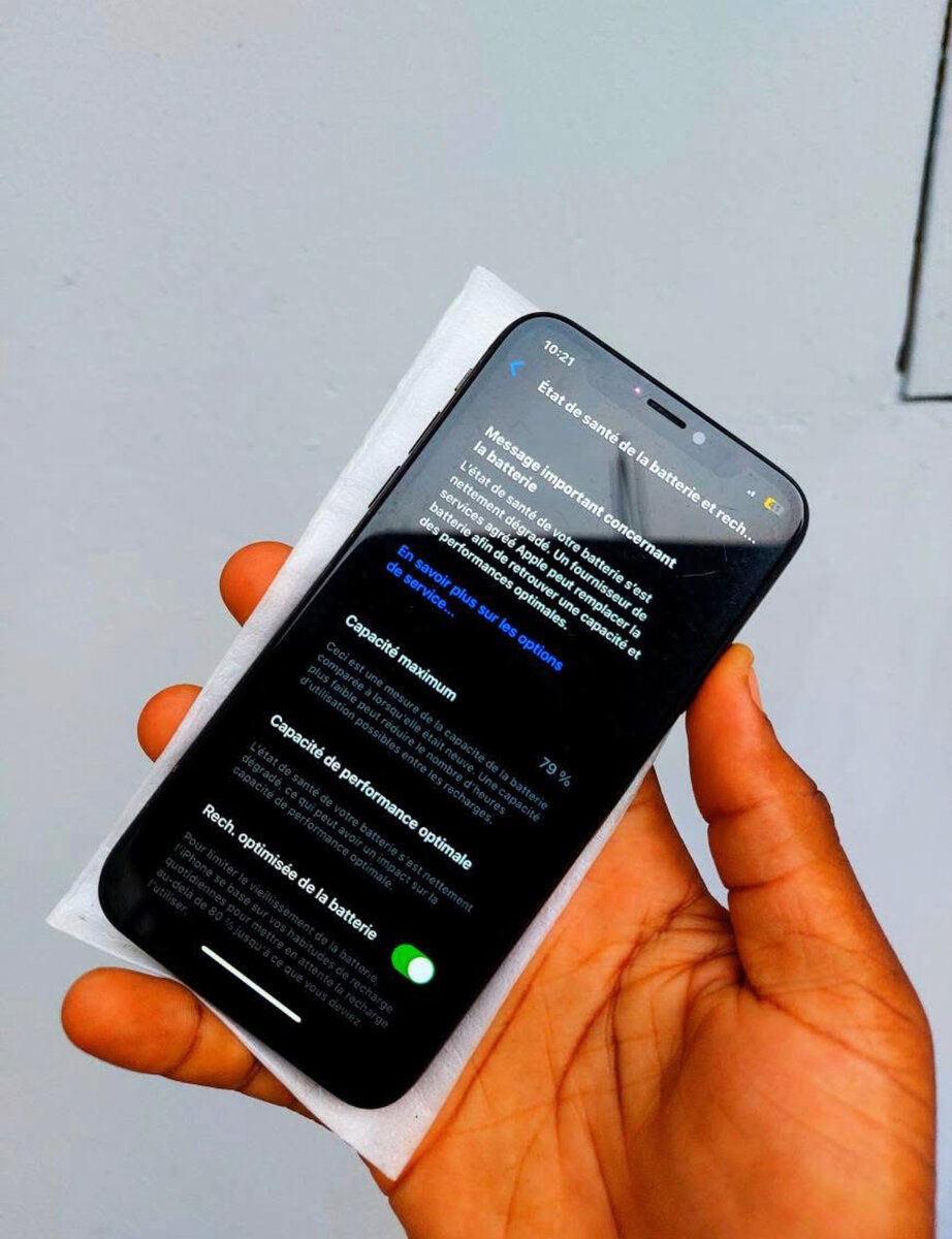 iPhone x simple 128GB Noir