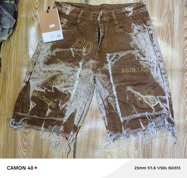 Shorts en jean vintage homme