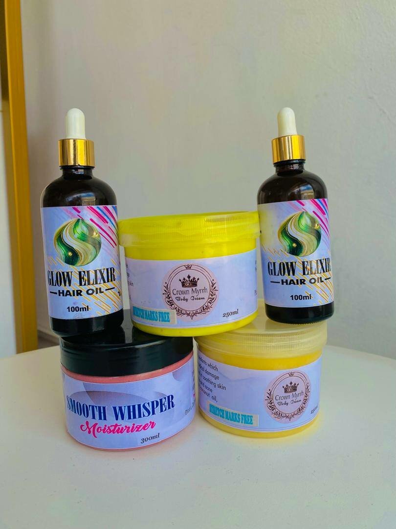 Glow elixir hair oil /body cream / USA products