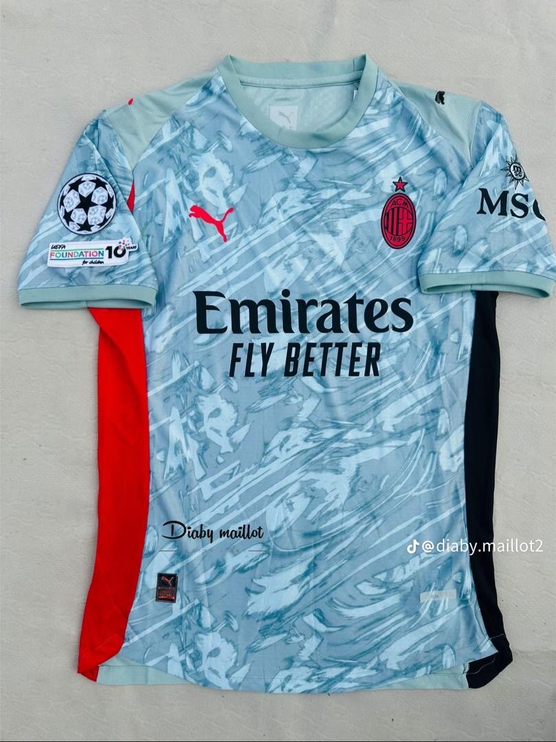 Maillot de Football Milan AC