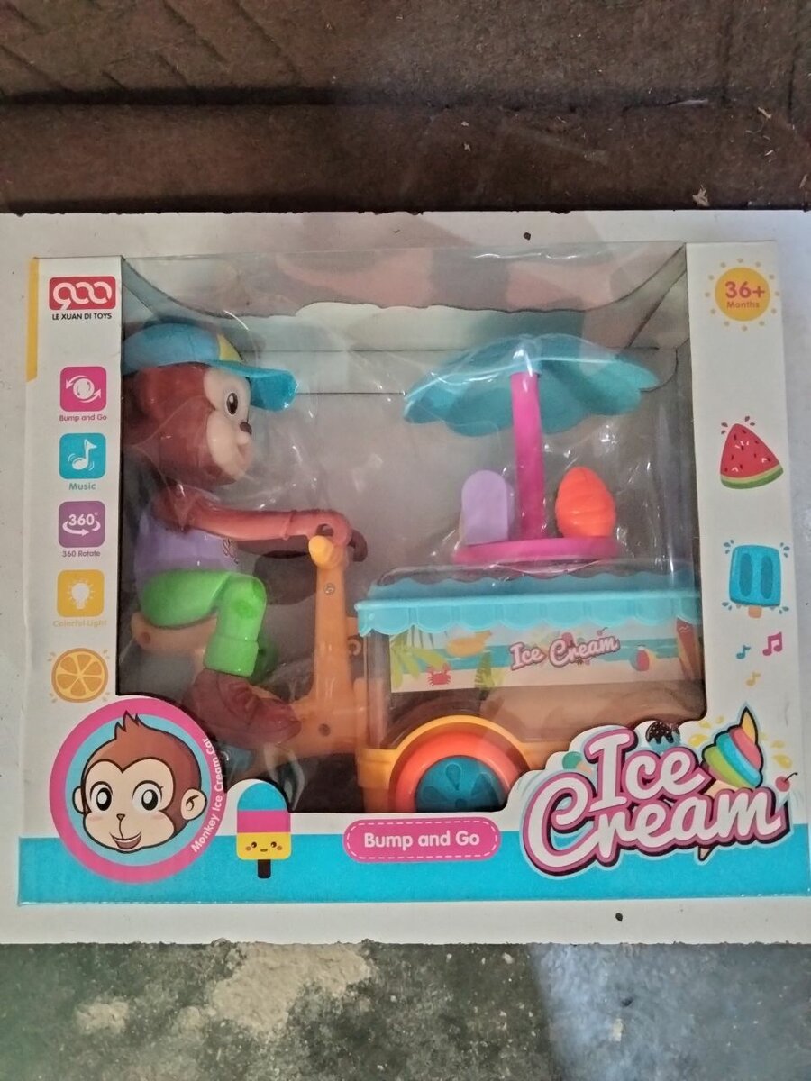 Ice Cream bicycle Riding