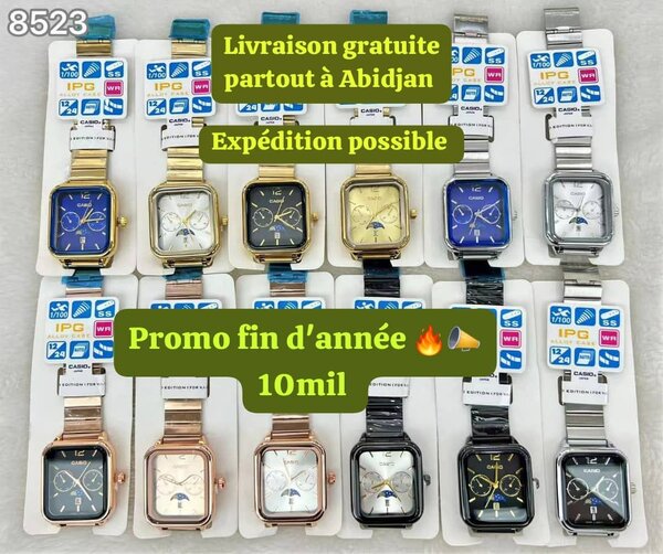 Montres Élégantes Promo Casio