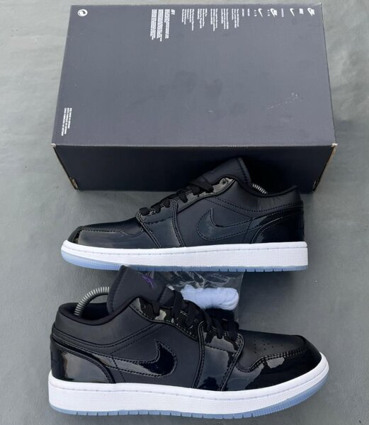 Baskets en cuir noir élégant