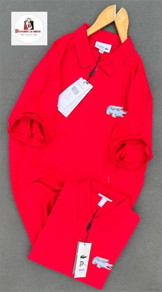 Polo Rouge Classique Homme