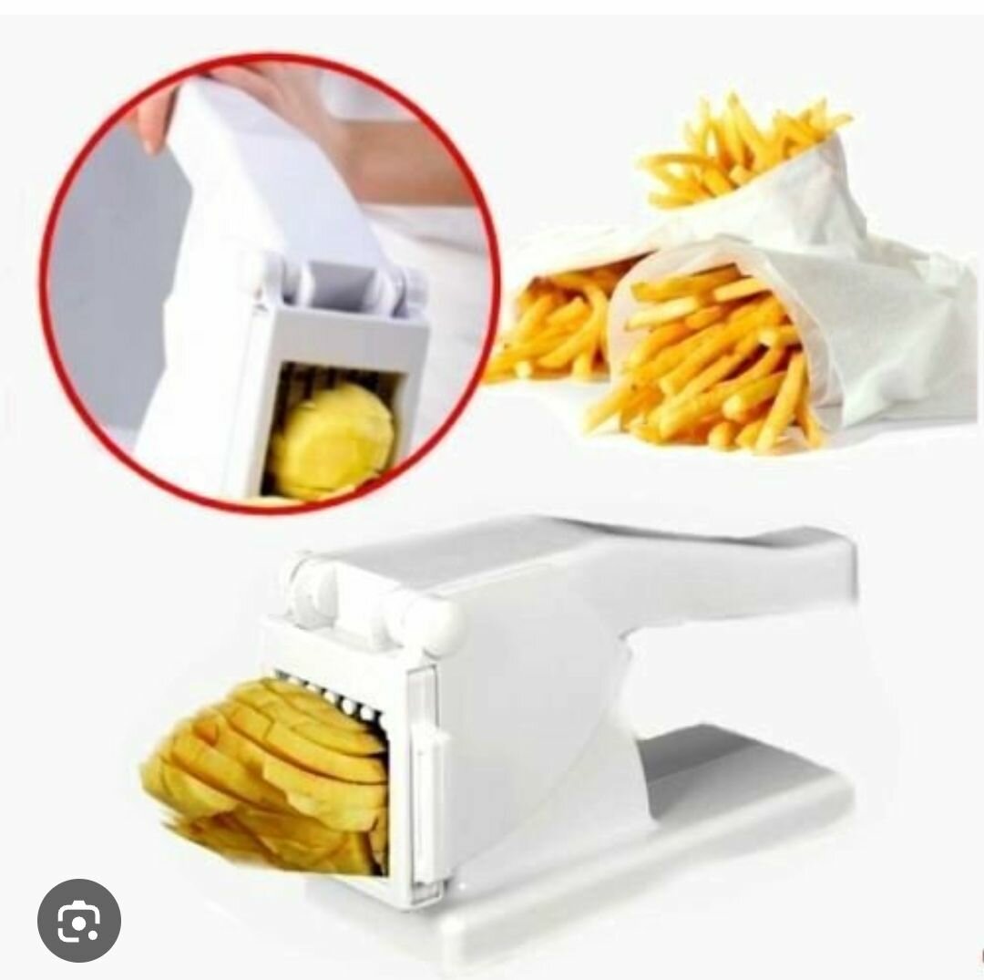 Coupe-frites manuel en plastique