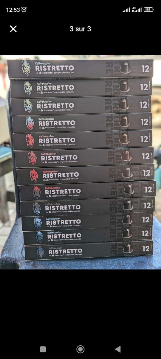 Capsules de Café Ristretto