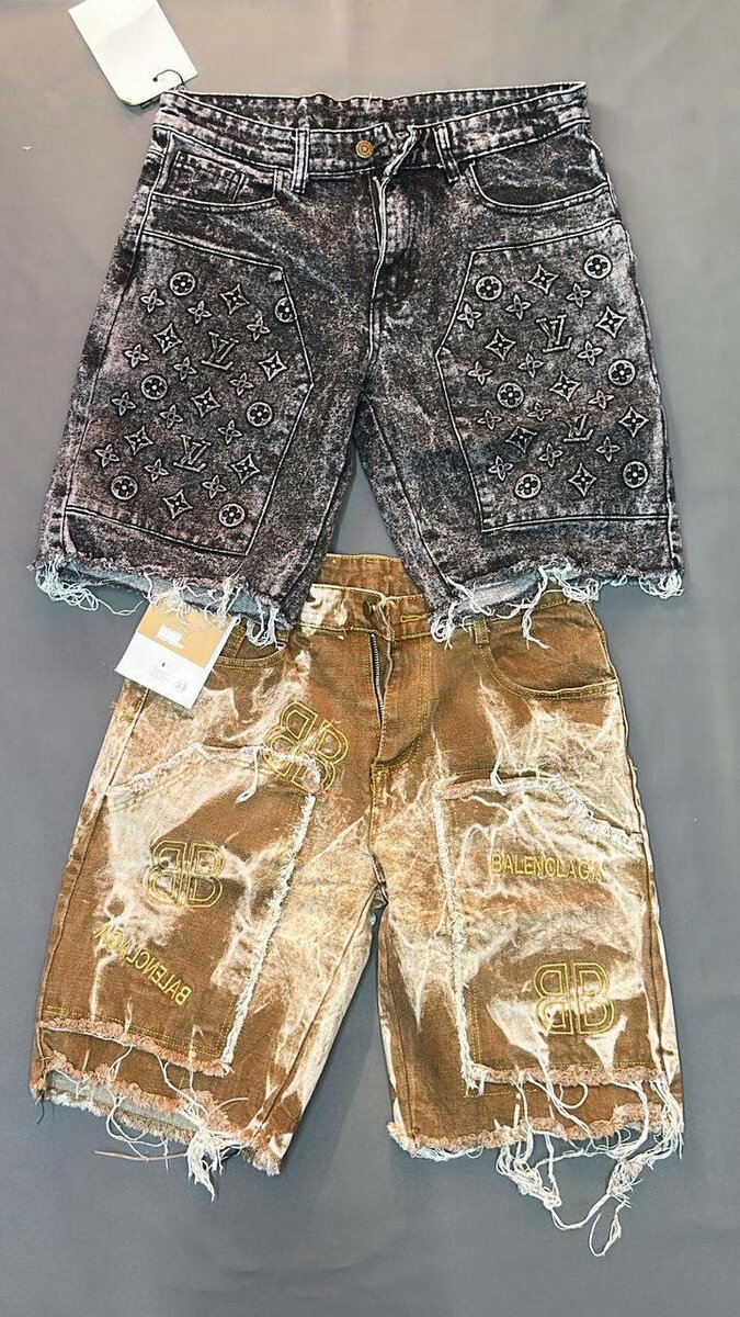 Shorts en jean décontractés