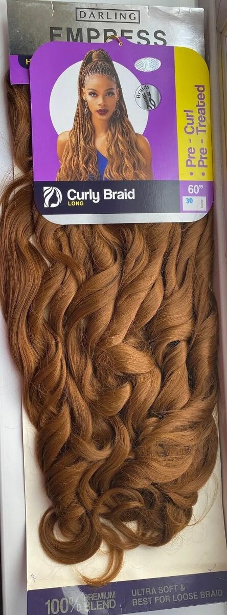 Darling curly braid