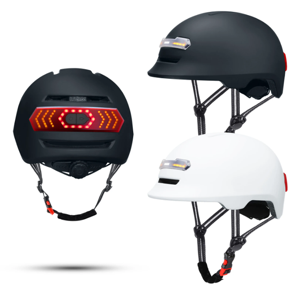 Casque vélo LED sécurité