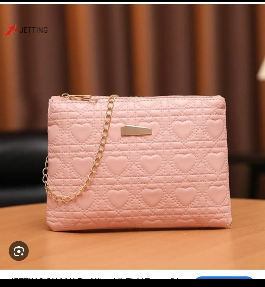Pochette à Chaîne Cœur Femme