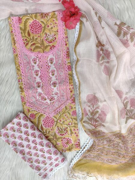 Cotton 3 Peace Suit