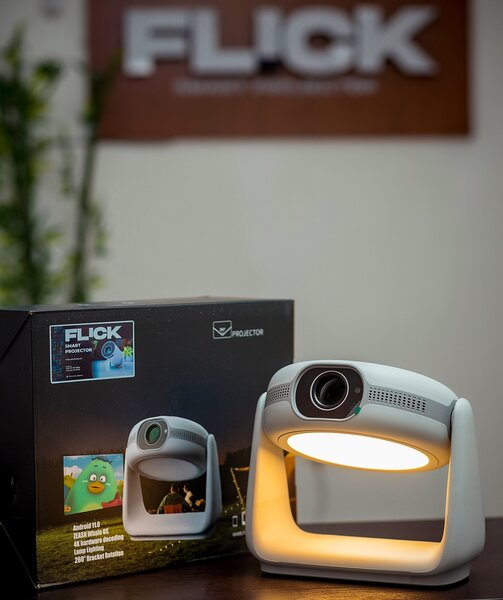 Flick Rechargeable Projector