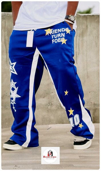 Pantalon de survêtement bleu