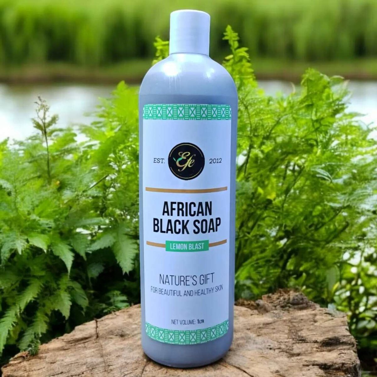Lemon Blast African Black Soap Bath Gel 1.2 Liters
