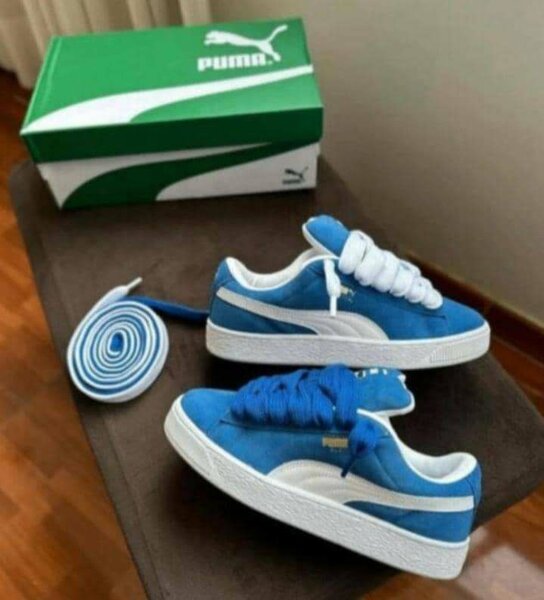 Baskets Puma Suède Bleu Unisexes