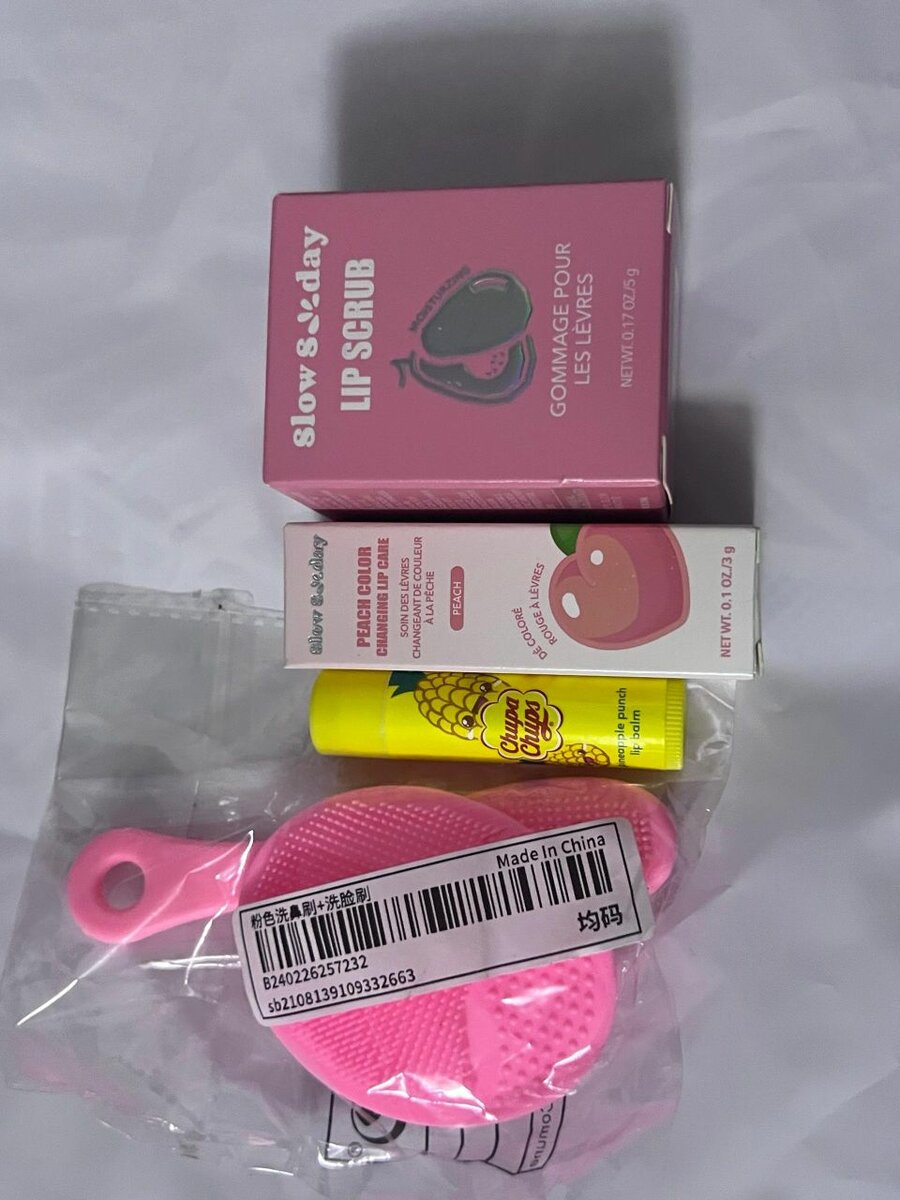 Ensemble Gommage Lèvres et Brosse