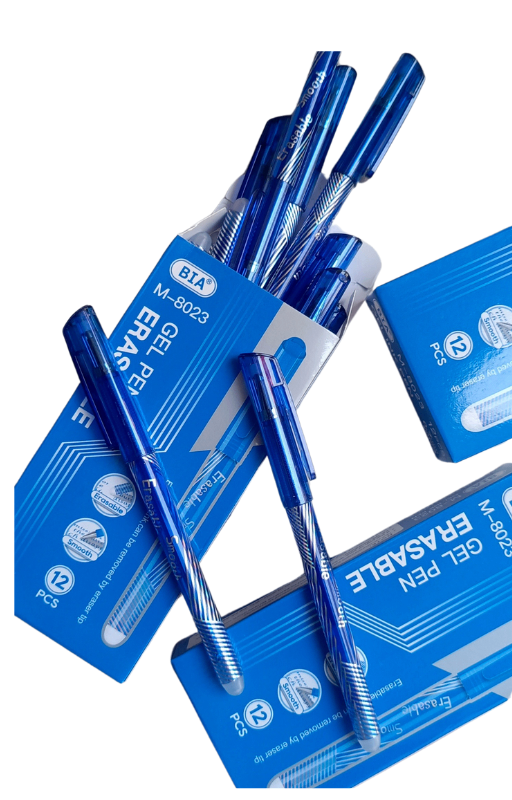 Paquet de 12 stylos à gomme