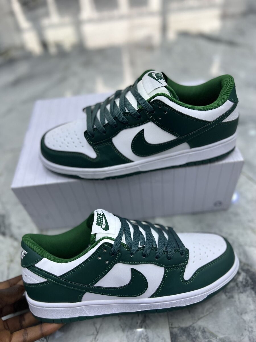 Baskets Nike Vert/Blanc