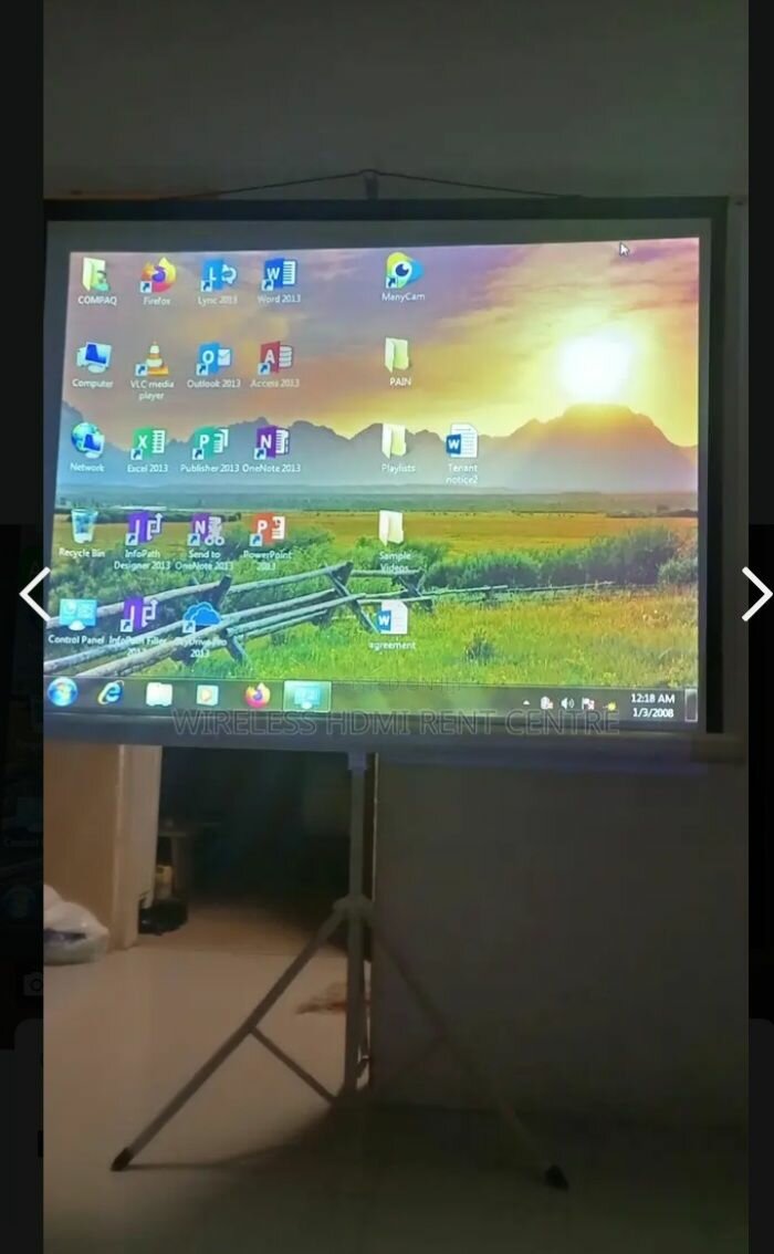 Projector and Screen Rent