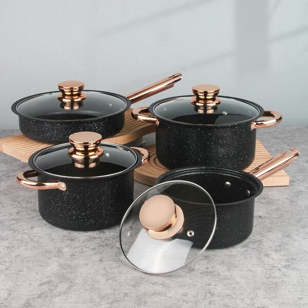 8pieces Medical Stone Cookware Set