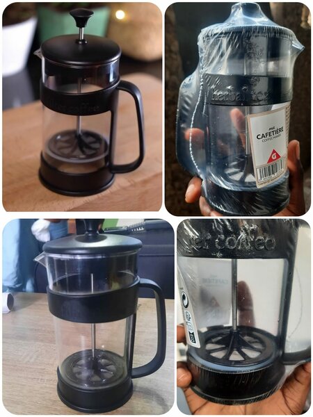 CAFETIÈRE À PISTON PRATIQUE POUR FAIRE INFUSER SON CAFÉ ☕️ OU SA TISANES.