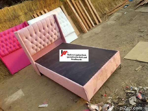 Wing tufted 3 quarters bedset