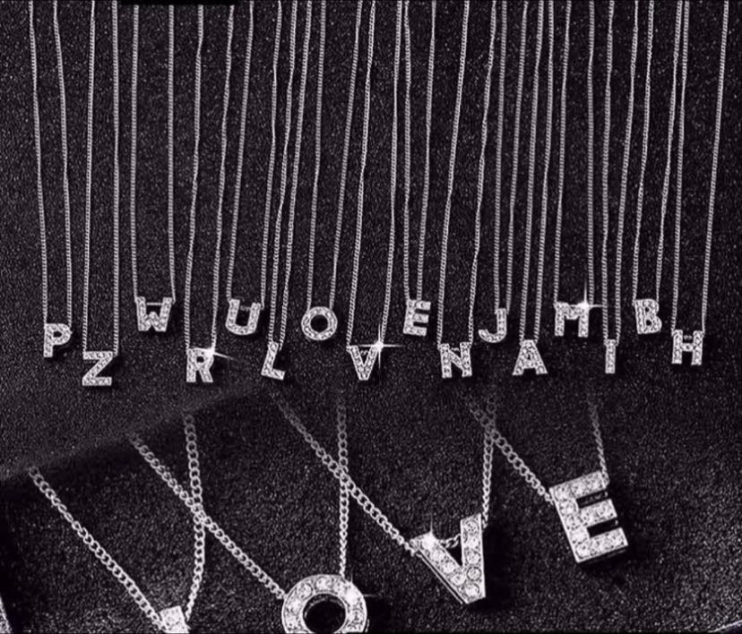 Initial necklace