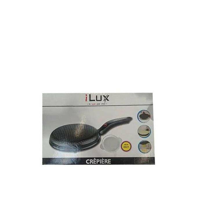 Ilux Crêpière Electrique LX-CM501 -600W  Cuisson Rapide