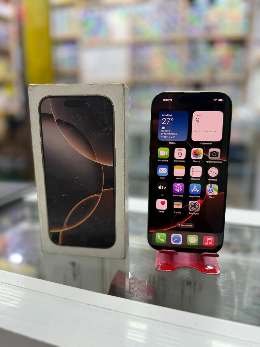 iPhone 16 pro 128 giga et 2puc