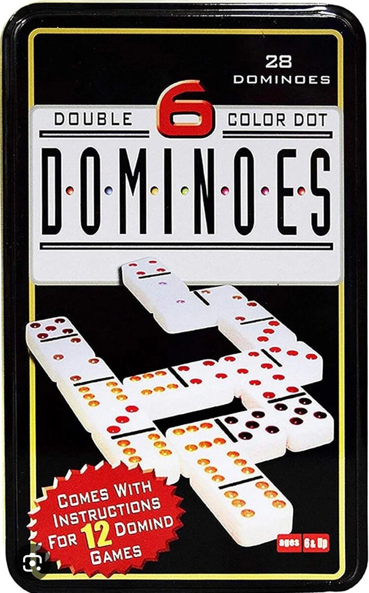 Jeu de dominos colorés
