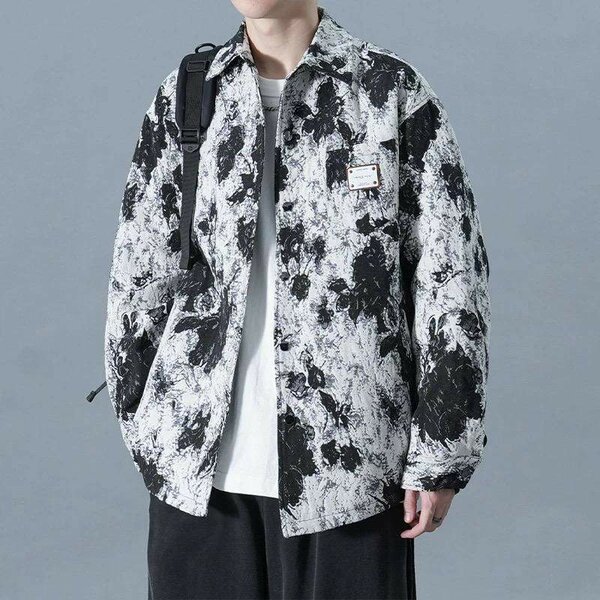 Veste Homme Imprimé Abstrait