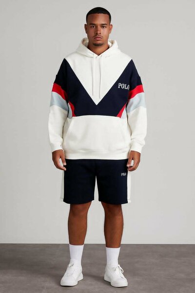 Ensemble sweat à capuche et short pour hommes
