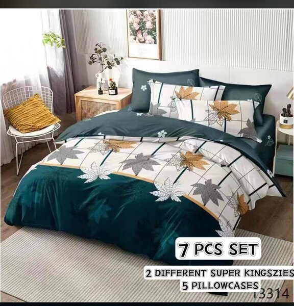 5 pillow cases 2 bedsheets