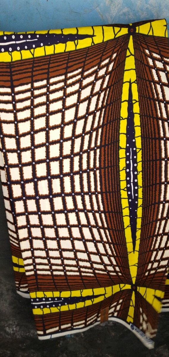 Tissu Wax Africain Coloré