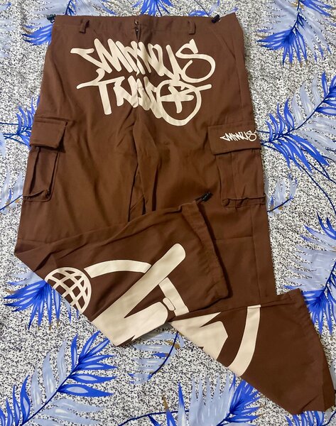 Pantalons cargo graphiques