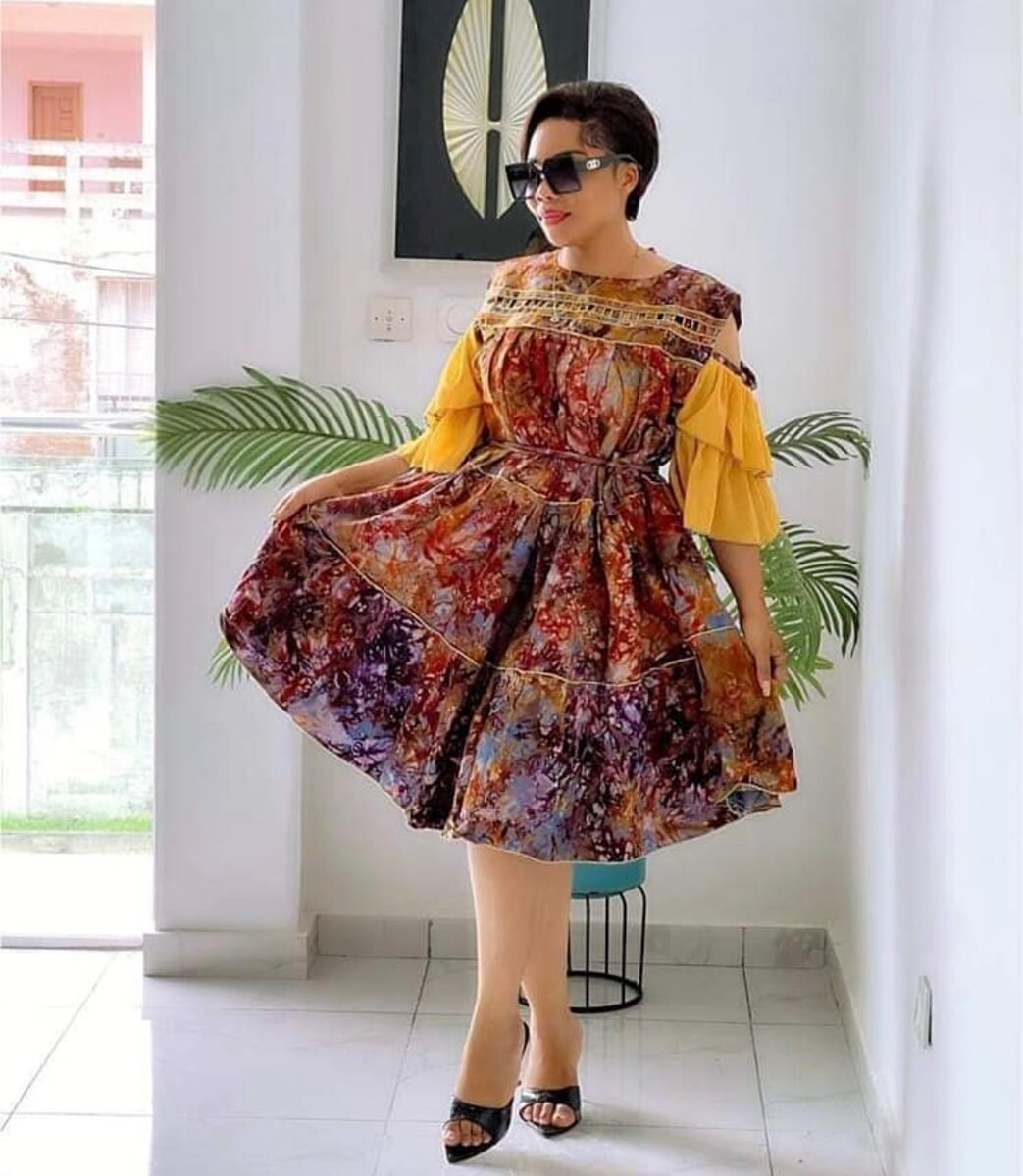 Robe bohème chic colorée