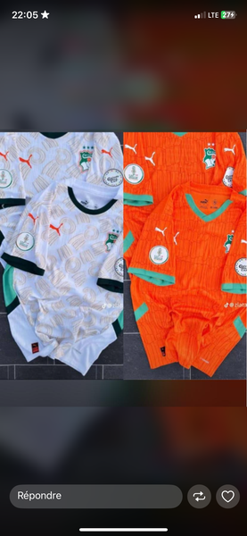 Maillot de football Côte d'Ivoire