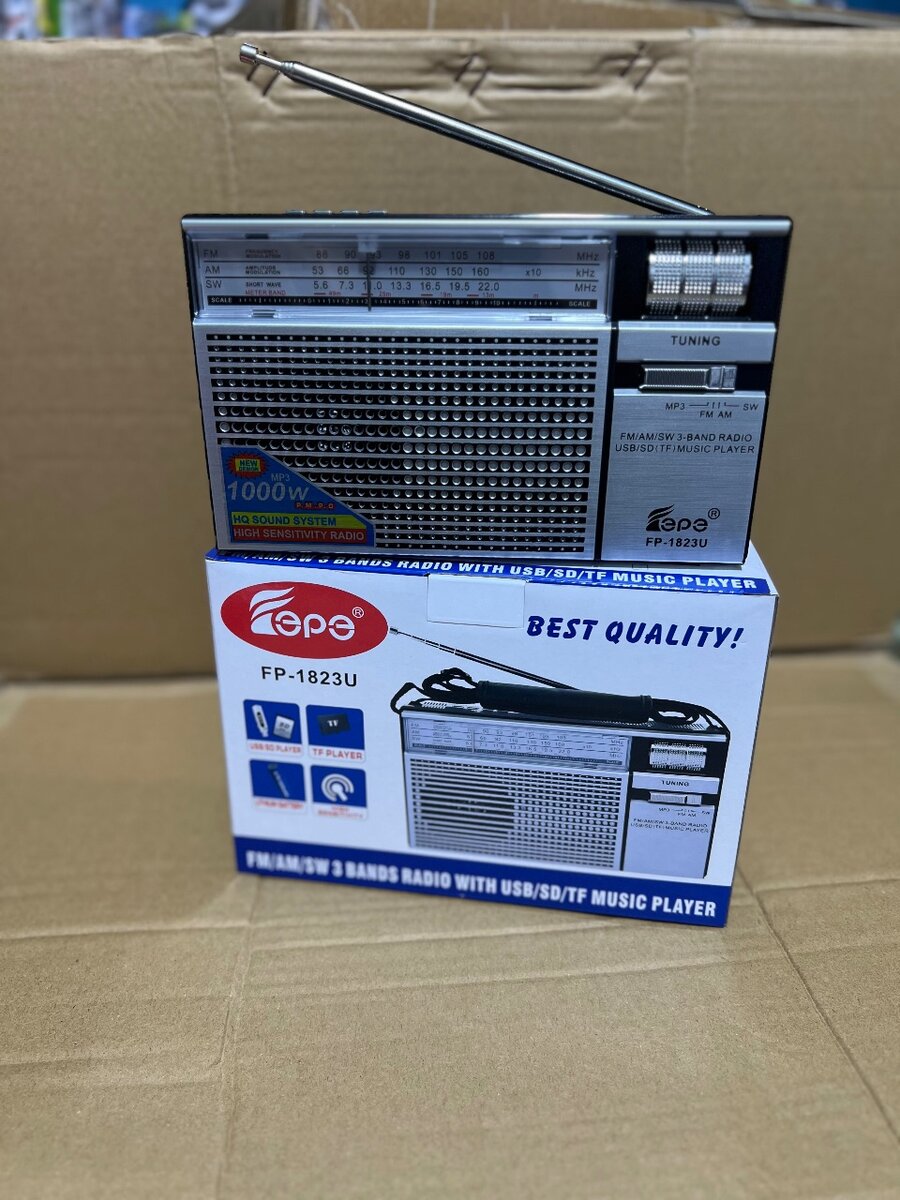 Radio portable FM/AM avec USB